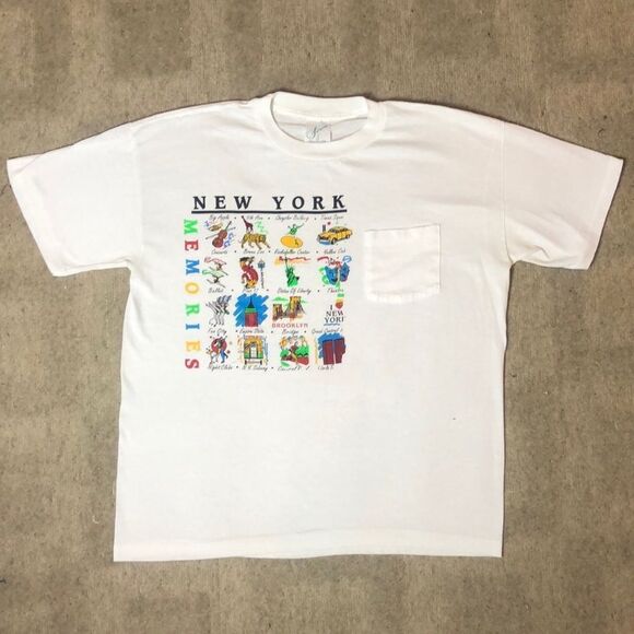 Vintage 1980’s New York Tourism T-Shirt | Large - Picture 1 of 5